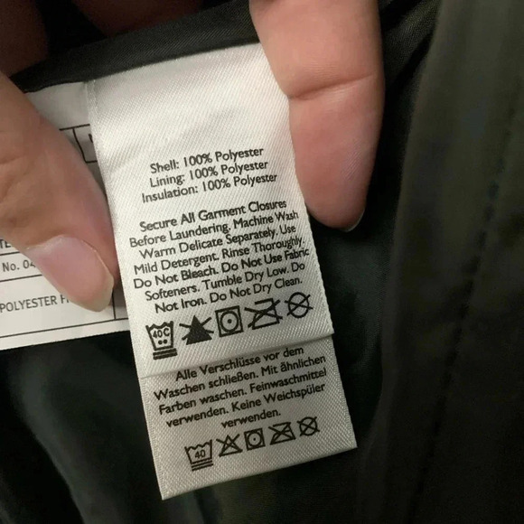 Quilted jacket vest Eddie Bauer green size medium - Picture 5 of 5